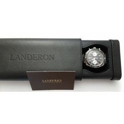 LANDERON CHRONOGRAPHE PILOTE PANDA MECANIQUE