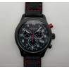 LANDERON CHRONOGRAPHE RACING BLACK PVD CADRAN CARBONE MOUVEMENT SWISS RONDA