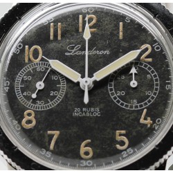 LANDERON CHRONOGRAPHE TYPE 20 CADRAN VINTAGE MECANIQUE
