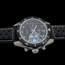 Landeron Yachting Saphir Mécanique Cuir