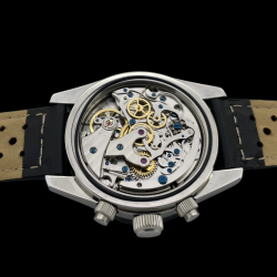 Landeron Yachting Saphir Mécanique Cuir