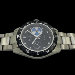 Landeron Yachting Saphir Mécanique Acier