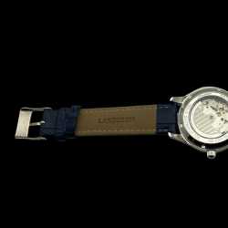 Landeron A Heures Sautantes Automatic Bleu