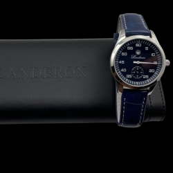 Landeron A Heures Sautantes Automatic Bleu