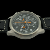 LANDERON CHRONOGRAPHE RACING CADRAN CARBONE MOUVEMENT SWISS RONDA