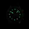 LANDERON CHRONOGRAPHE RACING CADRAN CARBONE MOUVEMENT SWISS RONDA