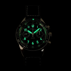 LANDERON CHRONOGRAPHE PILOTE MECANIQUE