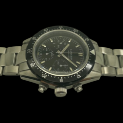 LANDERON CHRONOGRAPHE TRI-COMPAX A REMONTAGE MANUEL SAPHIR ETANCHE 10 ATM