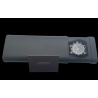 LANDERON CHRONOGRAPHE TRI-COMPAX A REMONTAGE MANUEL SAPHIR ETANCHE 10 ATM