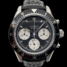 LANDERON CHRONOGRAPHE PANDA TRI-COMPAX A REMONTAGE MANUEL SAPHIR ETANCHE 10 ATM