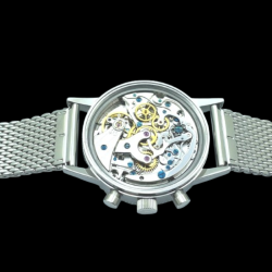 LANDERON CHRONOGRAPHE TYPE 20 BRACELET MESH MECANIQUE