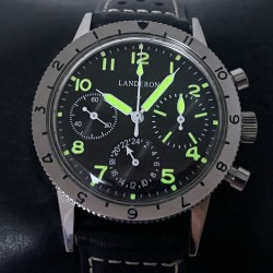 LANDERON CHRONOGRAPHE TYPE 20 TRICOMPAX MECANIQUE