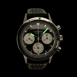 LANDERON TYPE 20 PANDA TRICOMPAX MECANIQUE CUIR