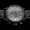 LANDERON CHRONOGRAPHE RACING BLACK PVD CADRAN CARBONE ROUGE