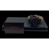 LANDERON CHRONOGRAPHE RACING BLACK PVD CADRAN CARBONE ROUGE