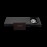 LANDERON CHRONOGRAPHE PANDA TRI-COMPAX A REMONTAGE MANUEL SAPHIR ETANCHE 10 ATM